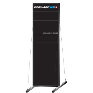 2M HIGH SHOP DISPLAY WITH SLOT WALLS