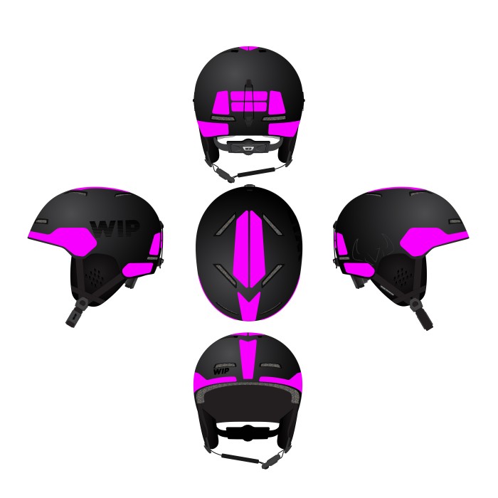 SAFETY STICKERS PROWIP 2.0 HELMET
