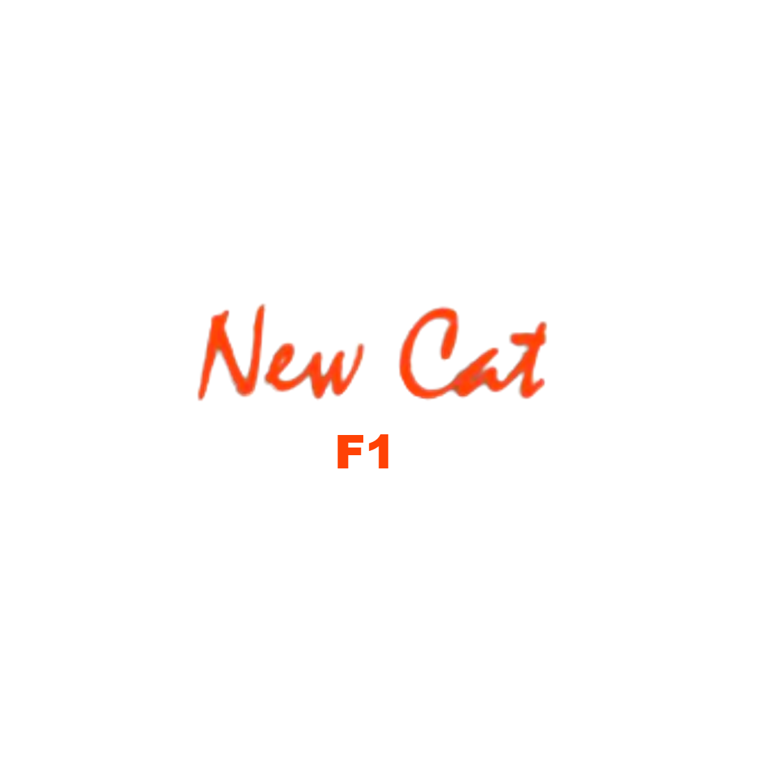 New cat F1