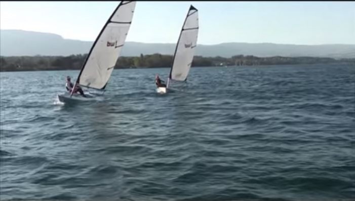 Forward Match Racing in Laser !