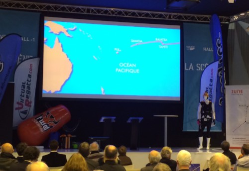 Forward Sailing avec Yvan Bourgnon au Salon Nautic de Paris